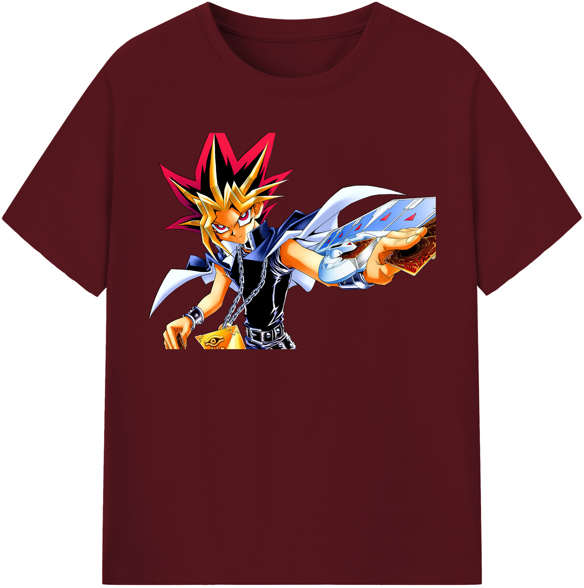 （画像用） 遊☆戯☆王 Yu-Gi-Oh! 綿100％半袖Tシャツ（フロントプリント）